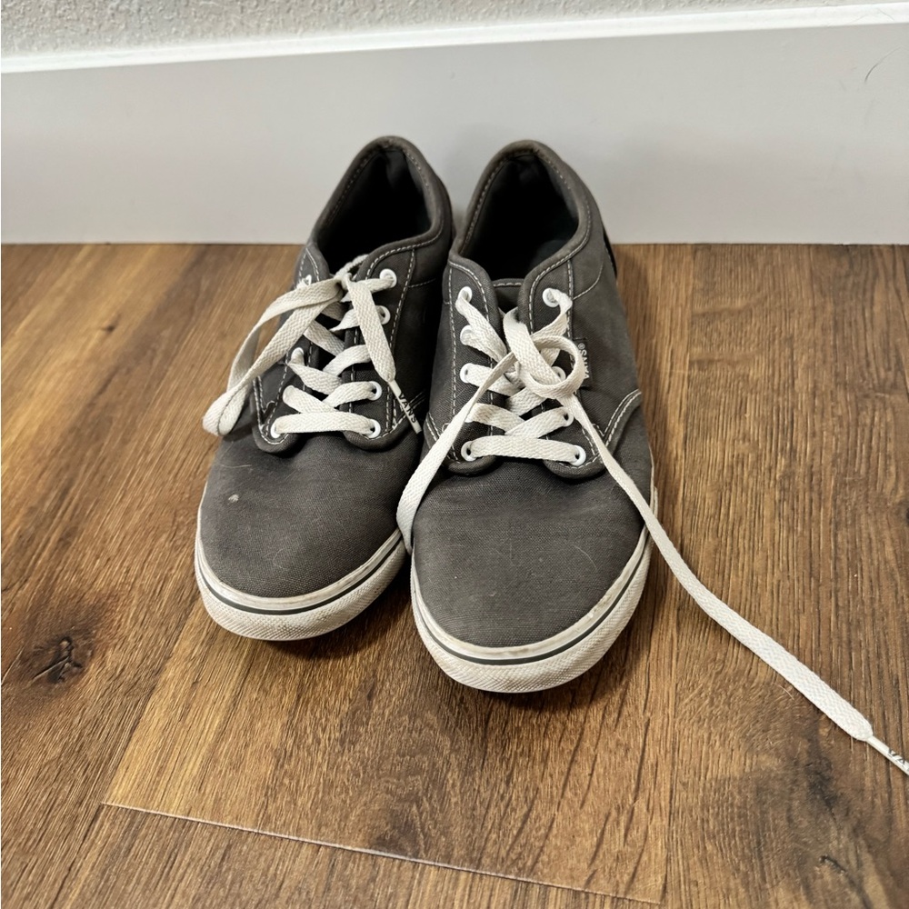 Vans Gray Canvas Shoes